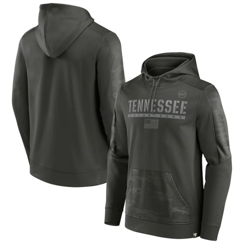 Tennessee Vols Olive OHT Military Appreciation Guardian Pullover Hoodie